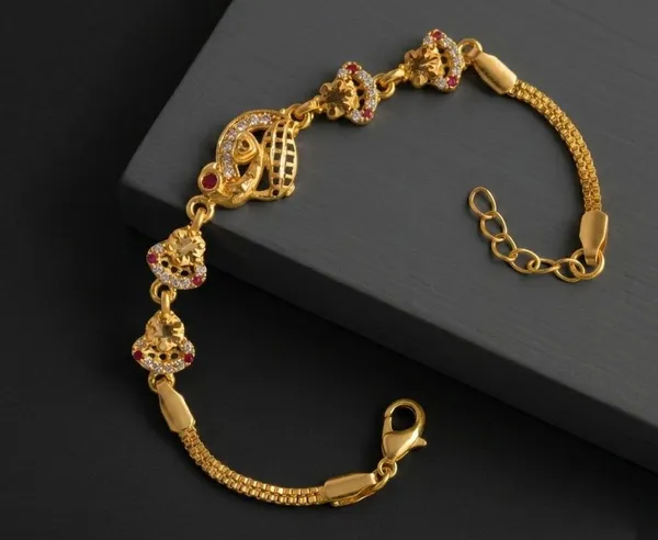 Gold_Tone_Floral_Paisley_Stone_Bracelet_Set_For_Women