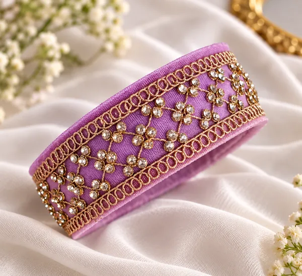 Pink_Embellished_Fabric_Headband_for_Girls