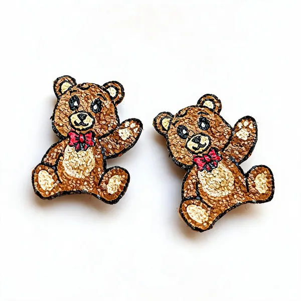 Brown_Sequin_Teddy_Bear_Brooch_For_Kids_Set_Of_2
