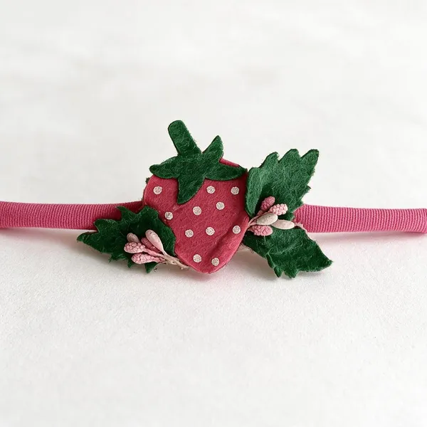 Pink_Felt_Handmade_Strawberry_Rakhi_For_Kids