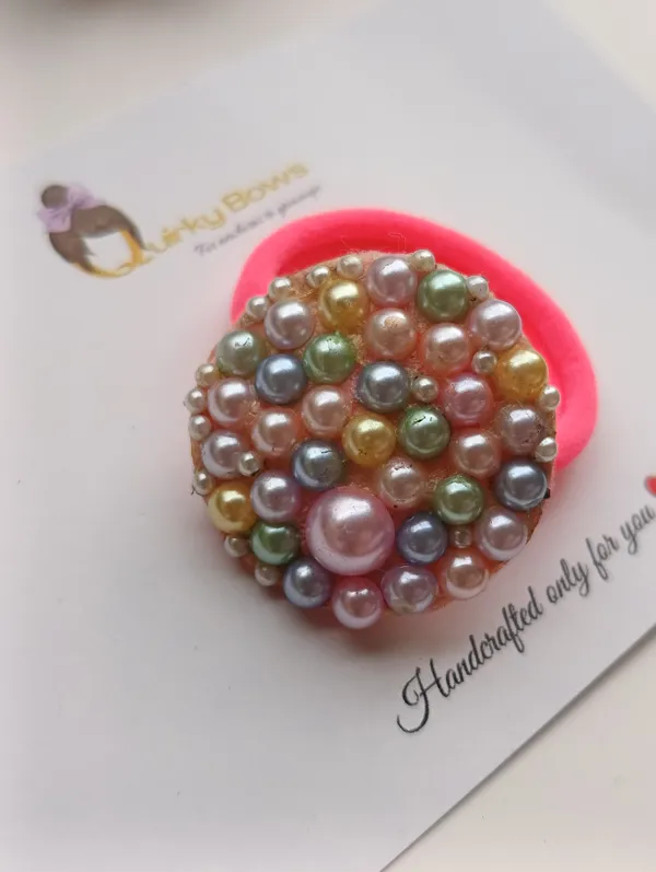 Multicolor_Pearl_Beaded_Hair_Ties_For_Women