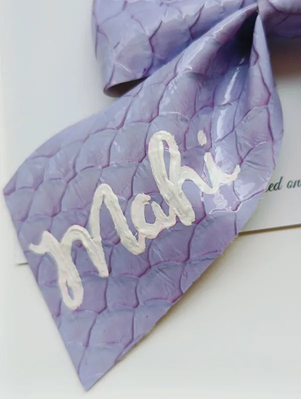 Lavender_Leather_Quilted_Bow_Hair_Accessory_For_Girls