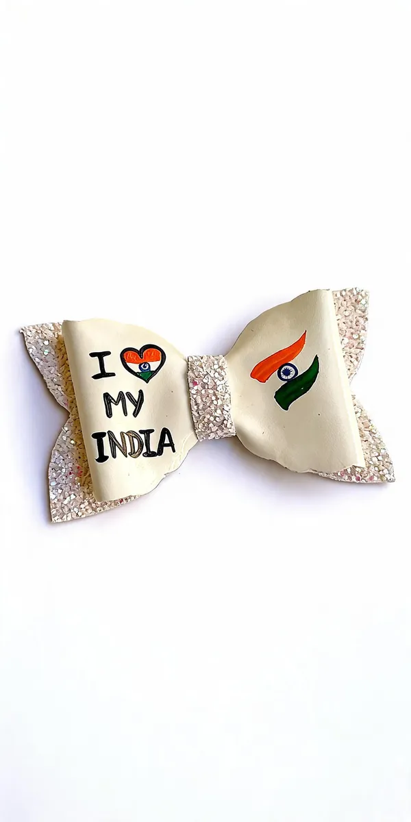 Tricolour_Sequin_Patriotic_Hair_Bow_For_Kids