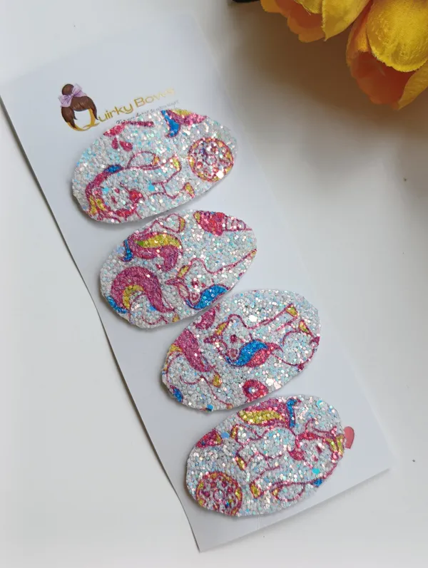 Silver_Glitter_Oval_Hair_Clips_For_Girls_Set_of_4
