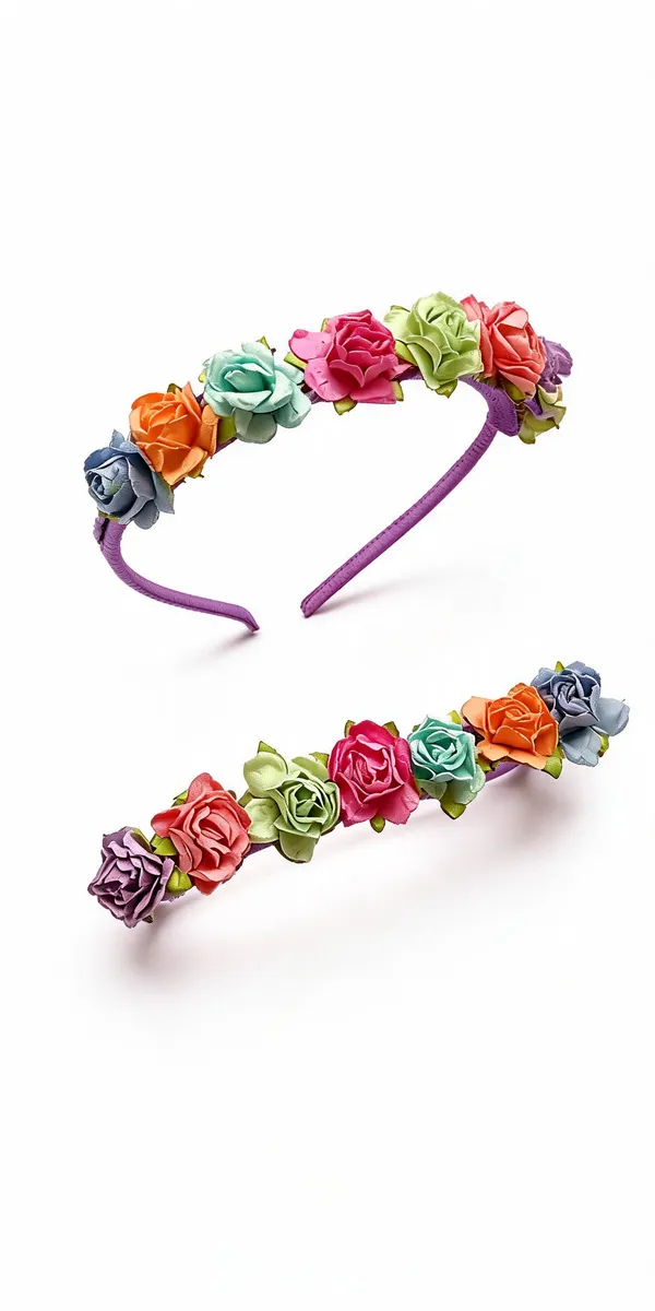Multicolor_Polyester_Floral_Headband