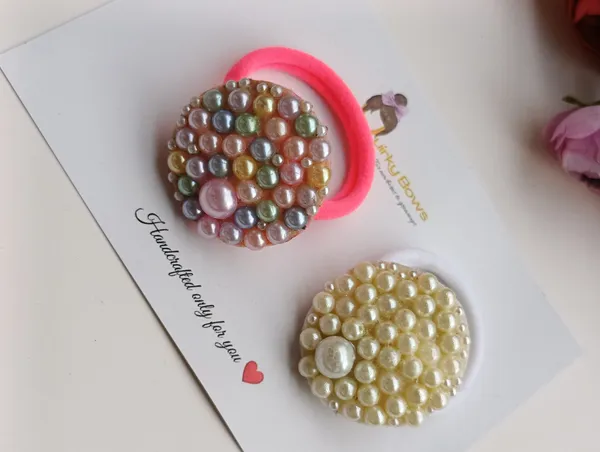 Multicolor_Pearl_Beaded_Hair_Ties_For_Women