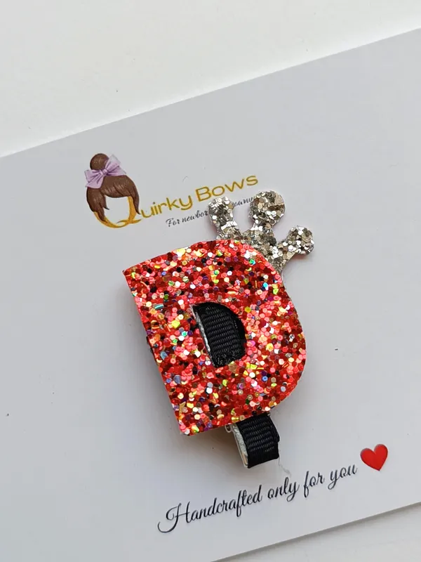 Red_Leather_Glitter_Decorative_Hair_Bow_Clip_For_Girls_Pack_Of_2