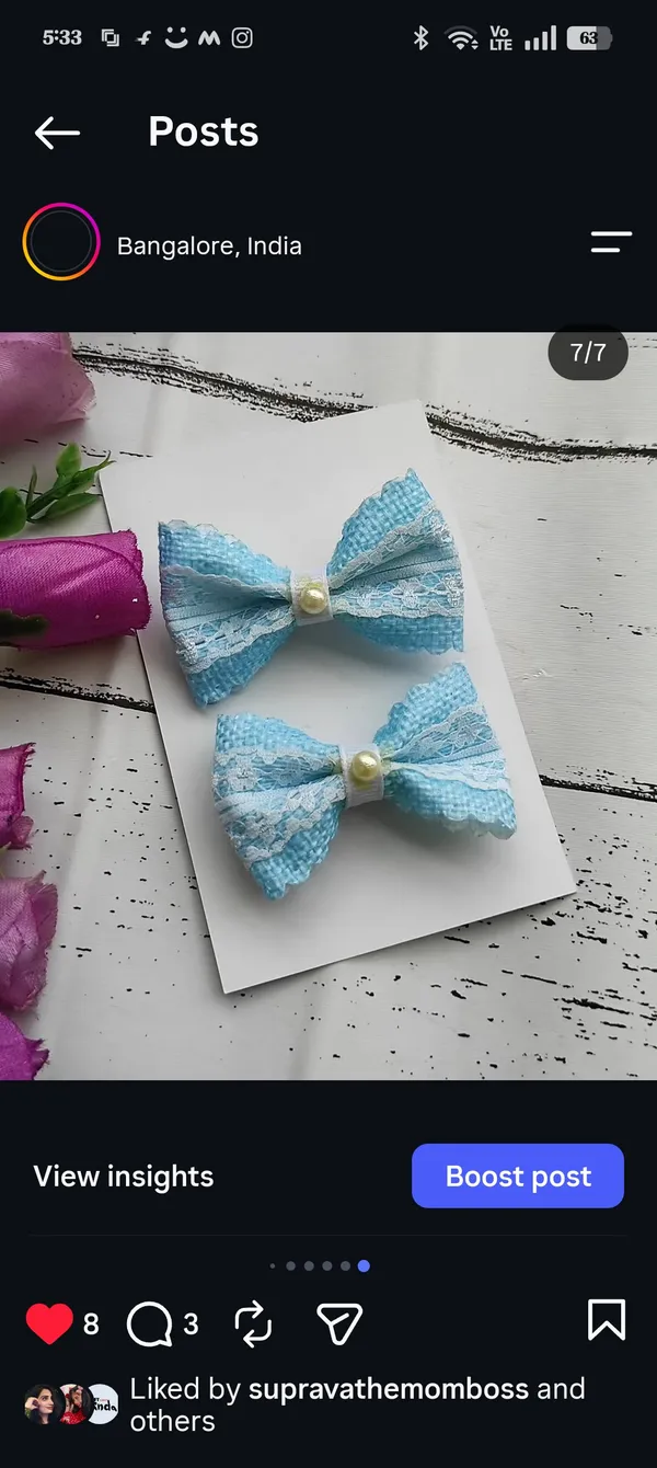 Blue_Lace_Pearl_Embellished_Hair_Bow_For_Kids_Set_Of_2