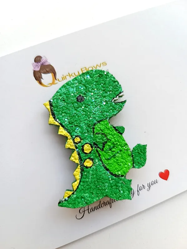 Green_Sequin_Dinosaur_Brooch_For_Kids_Set_Of_2