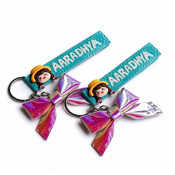 Multicolor_Bow_Doll_Keychain_Set_Of_2