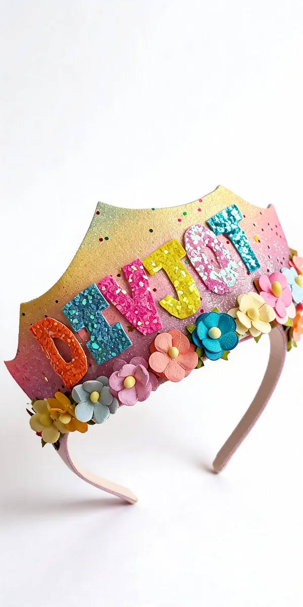 Multicolor_Glitter_Floral_Birthday_Crown
