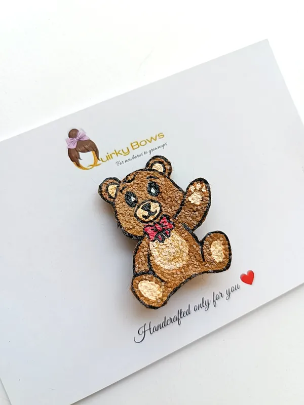 Brown_Sequin_Teddy_Bear_Brooch_For_Kids_Set_Of_2