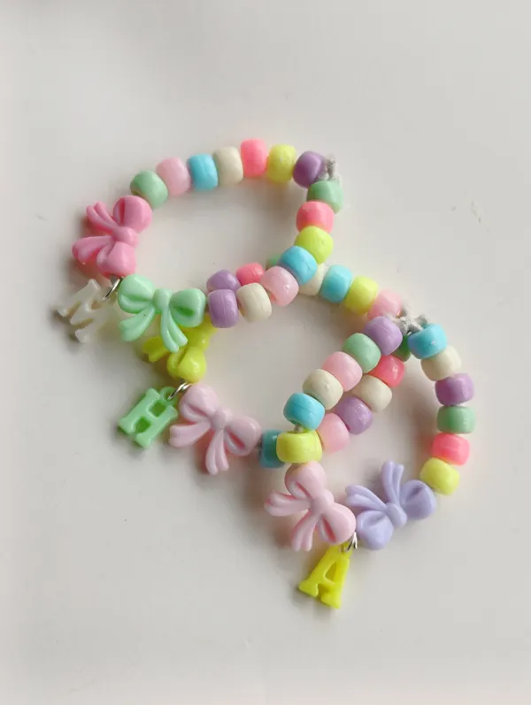 Multicolor_Beaded_Butterfly_Hair_Ties_Set_For_Kids