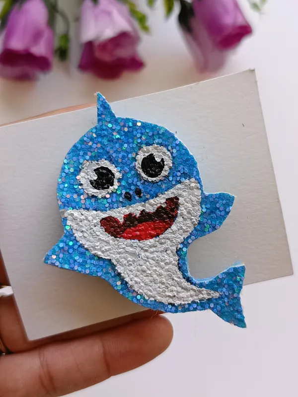 Blue_Sequin_Dolphin_Hair_Clip_For_Kids_Pack_Of_2