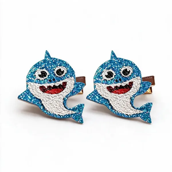 Blue_Sequin_Dolphin_Hair_Clip_For_Kids_Pack_Of_2