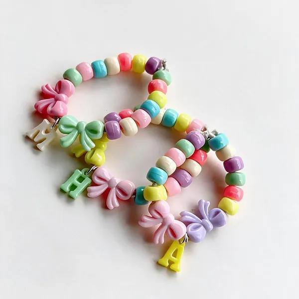 Multicolor_Beaded_Butterfly_Hair_Ties_Set_For_Kids