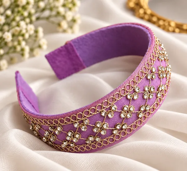 Pink_Embellished_Fabric_Headband_for_Girls