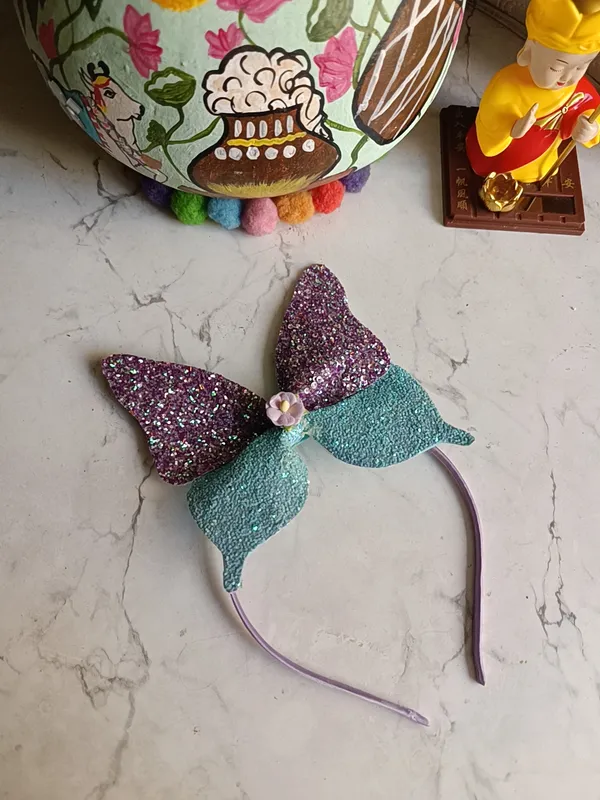 Purple_Glitter_Butterfly_Headband_For_Kids