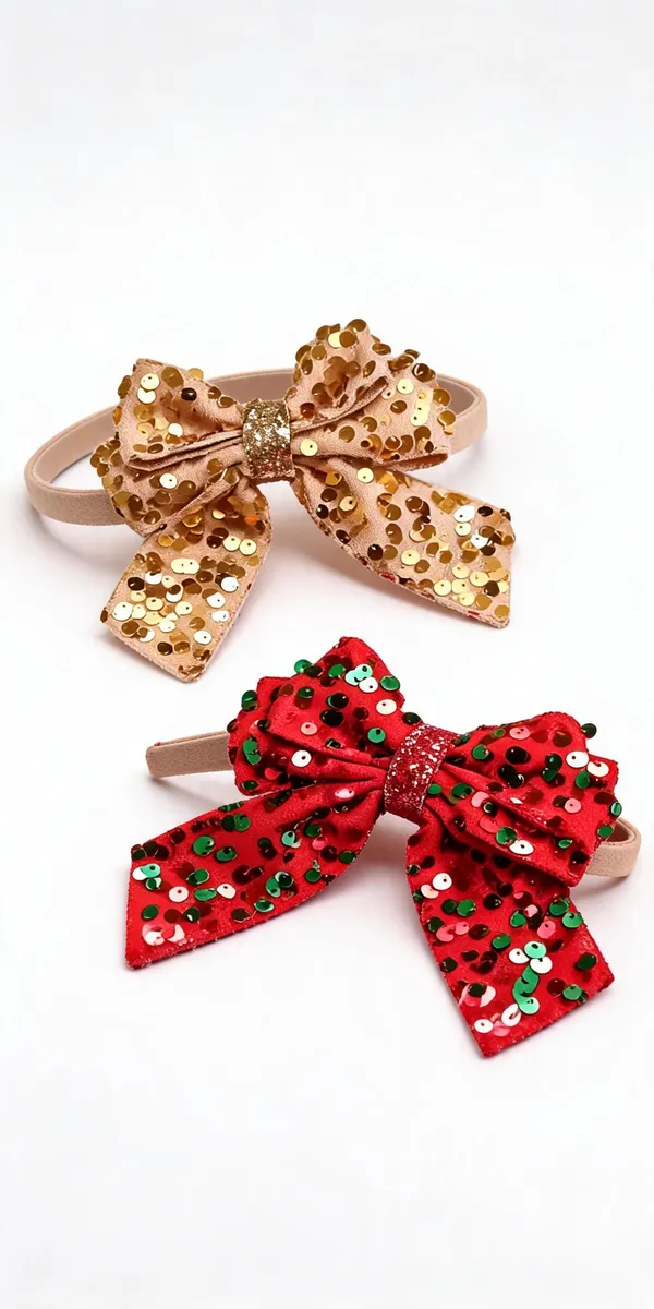 Red_Gold_Sequin_Christmas_Decorative_Bow_Pack_Of_2