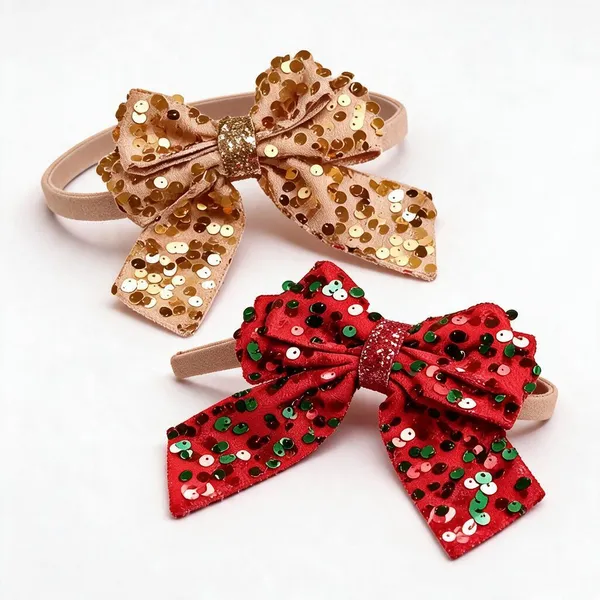 Red_Gold_Sequin_Christmas_Decorative_Bow_Pack_Of_2