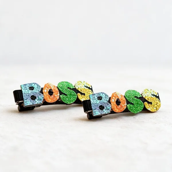 Multicolor_Sequin_Letter_Boss_Hair_Clip_For_Girls_Set_Of_2