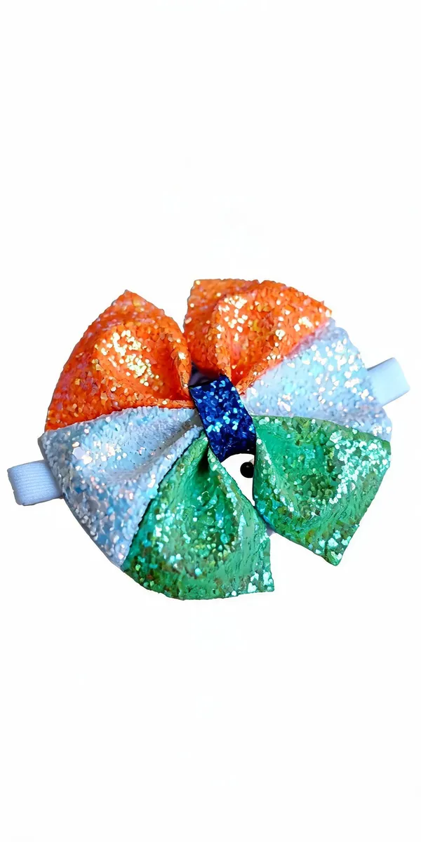 Multicolor_Glitter_Sectioned_Bow_Hair_Clip_For_Kids