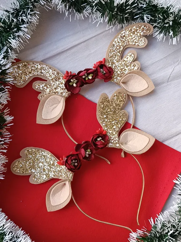 Gold_Glitter_Reindeer_Antler_Headband_For_Kids