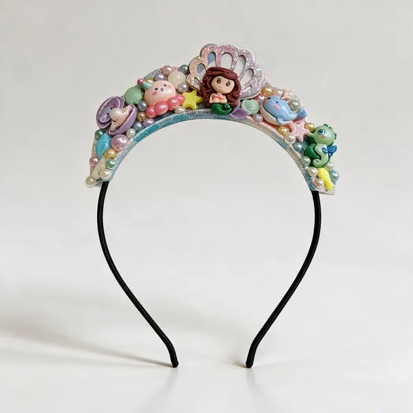 Multicolor_Glitter_Mermaid_Headband_Set_For_Girls