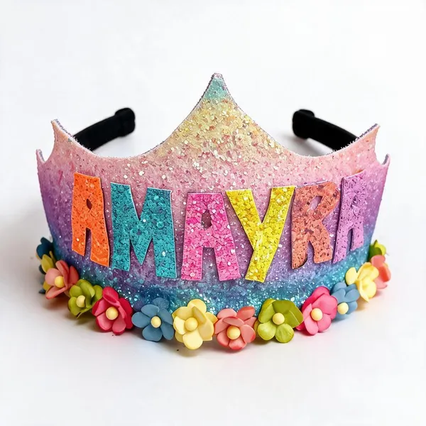 Pink_Glitter_Birthday_Crown_Headband_For_Girls