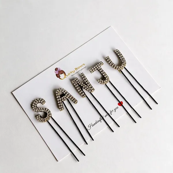 Gold_Rhinestone_Letter_Hair_Pins_For_Kids