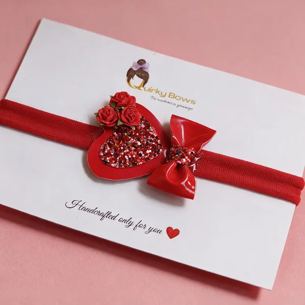 Red_Sequin_Heart_Bow_Headband_For_Baby_Girls