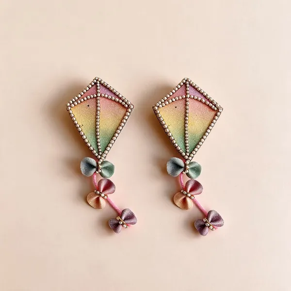 Multicolor_Rhinestone_Kite_Embellished_Hair_Clip_For_Kids_Set_Of_2
