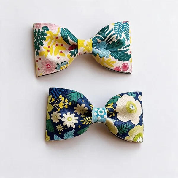 Set_of_2_-_Multicolor_Floral_Print_Fabric_Hair_Bows