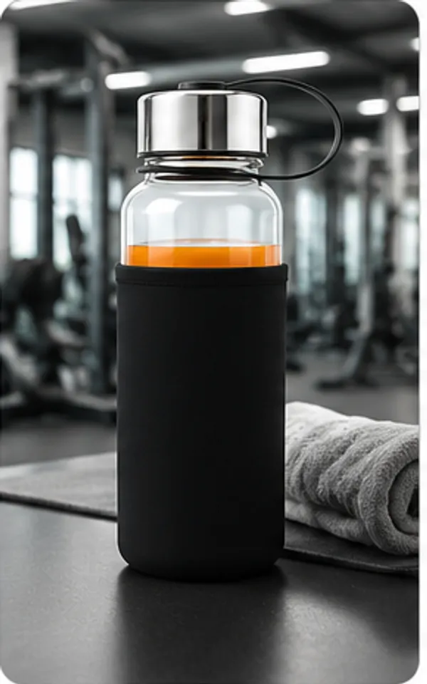 Glass_Casual_Plain_Water_Bottle