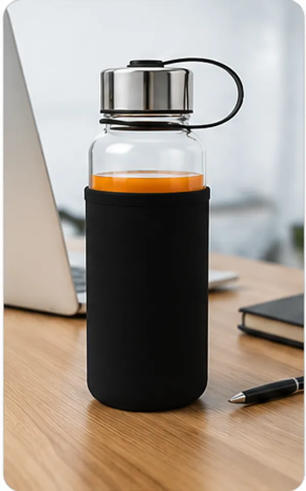 Glass_Casual_Plain_Water_Bottle