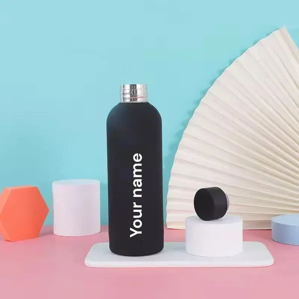 Black_Personalized_Name_Print_Stainless_Steel_Water_Bottle