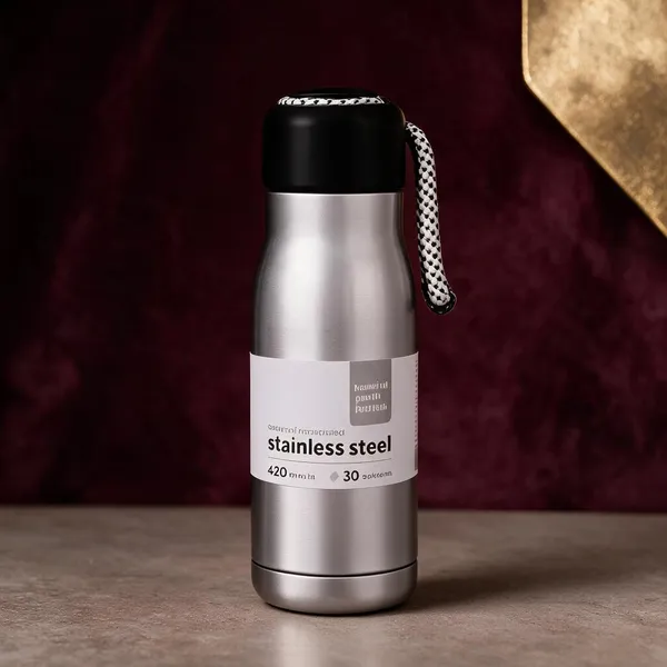 Stainless_Steel_Sleek_Silver_Travel_Water_Bottle