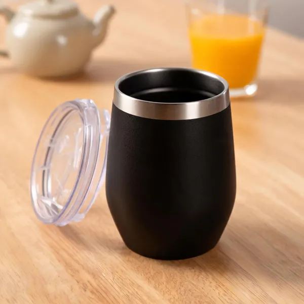 Stainless_Steel_Stemless_Solid_Black_Tumbler_Set