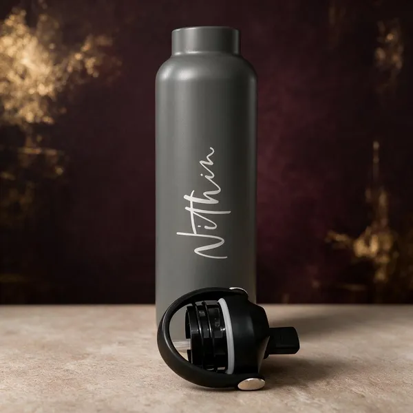 Stainless_Steel_Matte_Finish_Grey_Water_Bottle_Set