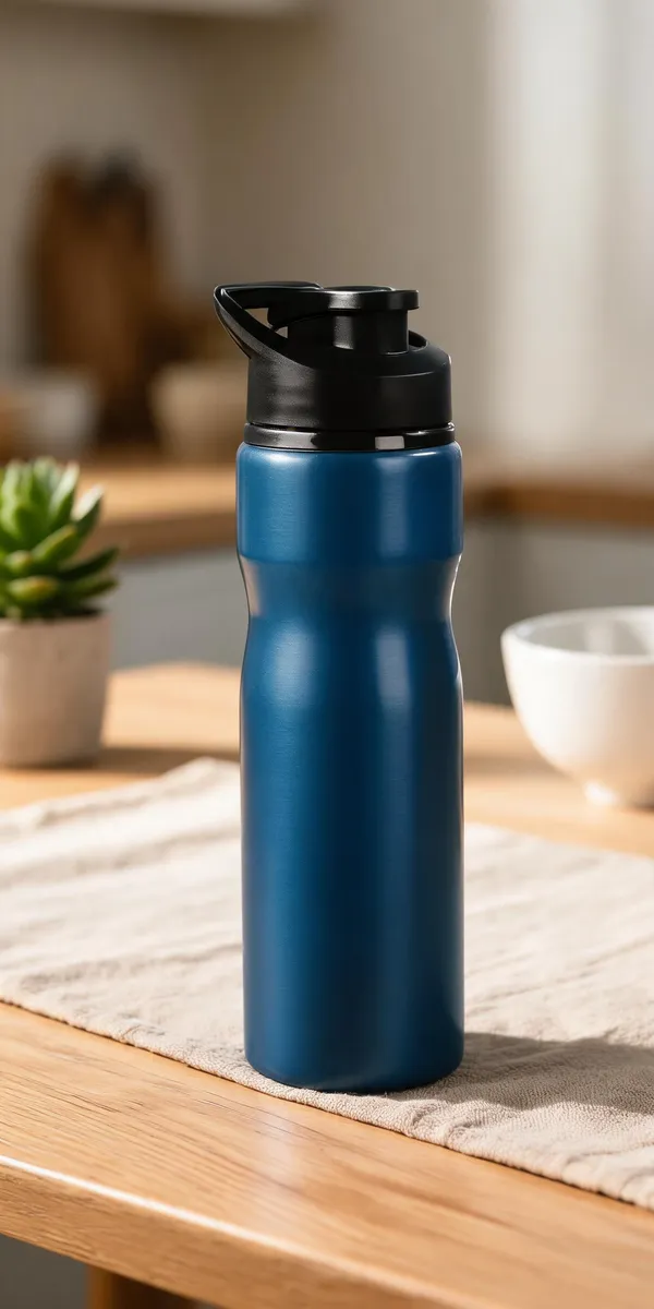 Stainless_Steel_Sports_Flip_Cap_Blue_Water_Bottle_Set
