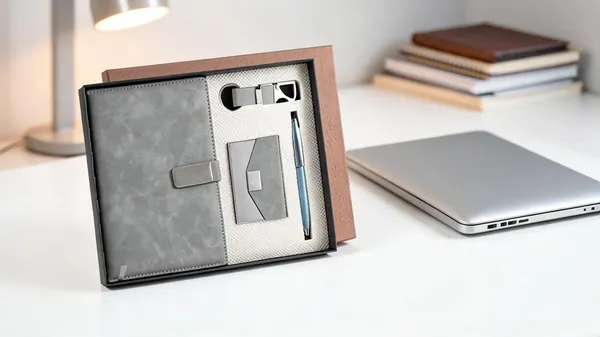 Grey_Notebook_Pen_And_Card_Holder_Gift_Set