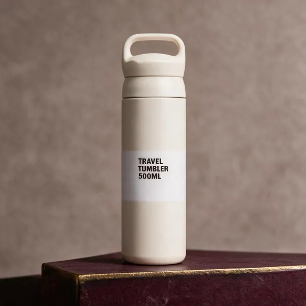 Stainless_Steel_Travel_Solid_White_500_Ml_Travel_Tumbler