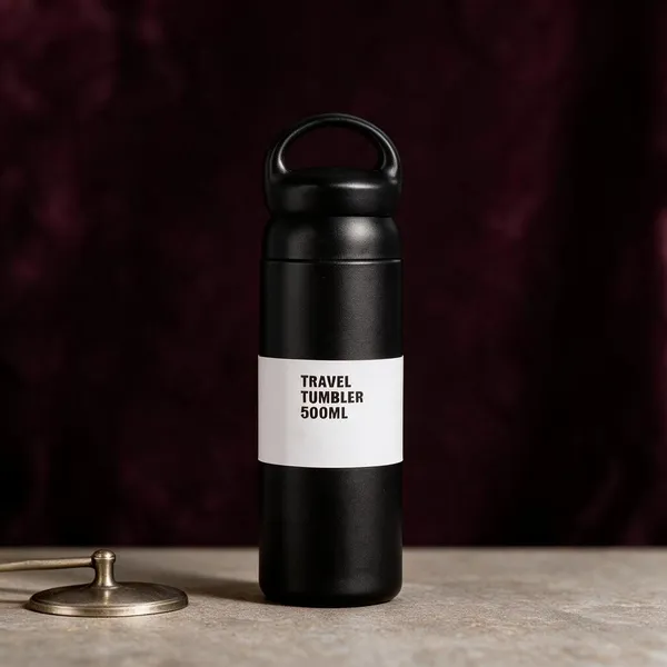 Stainless_Steel_Travel_Solid_Black_500_Ml_Travel_Tumbler
