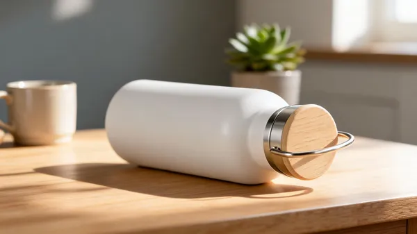 Stainless_Steel_Minimalist_Solid_White_Water_Bottle_Set