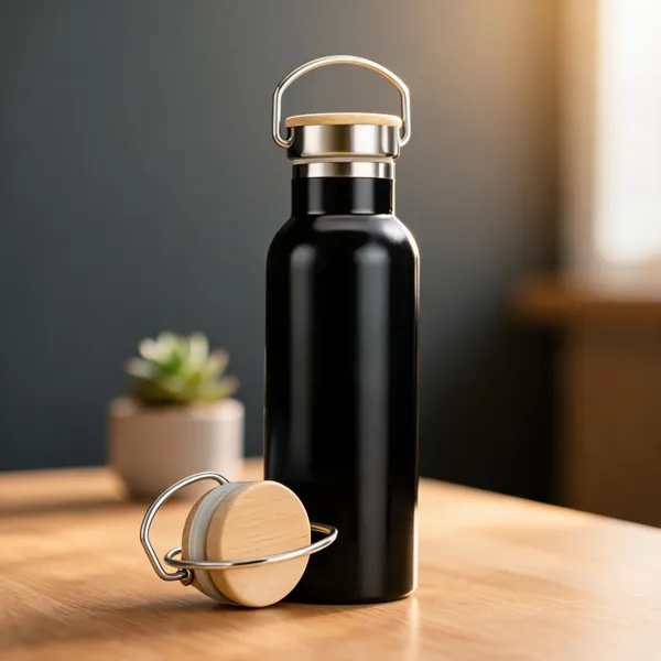 Stainless_Steel_Minimalist_Solid_Black_Water_Bottle_Set