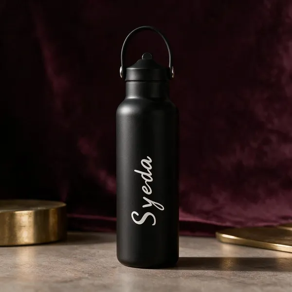 Stainless_Steel_Matte_Finish_Black_Water_Bottle_Set