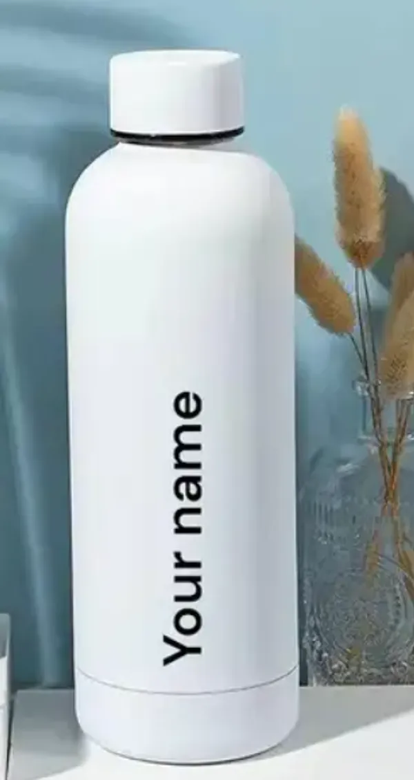 Personalized_Black_And_White_Water_Bottle_Set