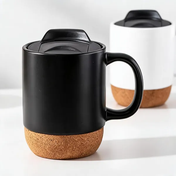 Ceramic_And_Cork_Modern_Solid_Black_Coffee_Mug_With_Lid