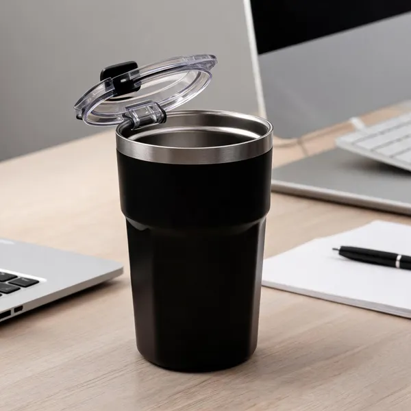 Stainless_Steel_Double_Wall_Flip_Top_Black_Travel_Mug