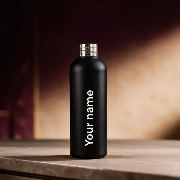 Stainless_Steel_Name_Print_Black_Water_Bottle
